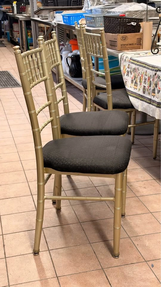 Gold Chiavari Wedding / Banquet Chairs – 400 Available - photo 2