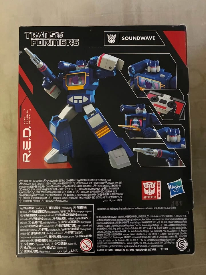 Hasbro Transformers Generations R.E.D. Soundwave - photo 2