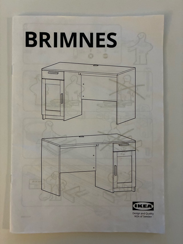 IKEA Brimnes Desk - photo 5