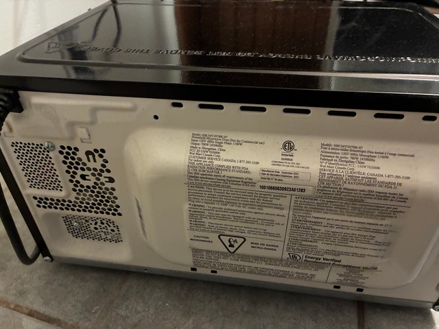 Hamilton Beach Microwave - photo 3