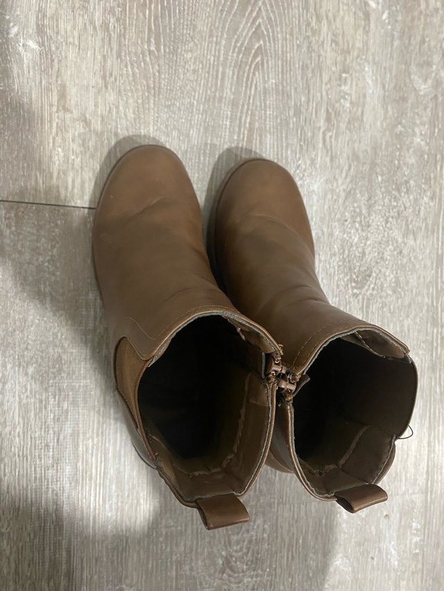 Brown Ankle Boots — Size 6 - photo 5