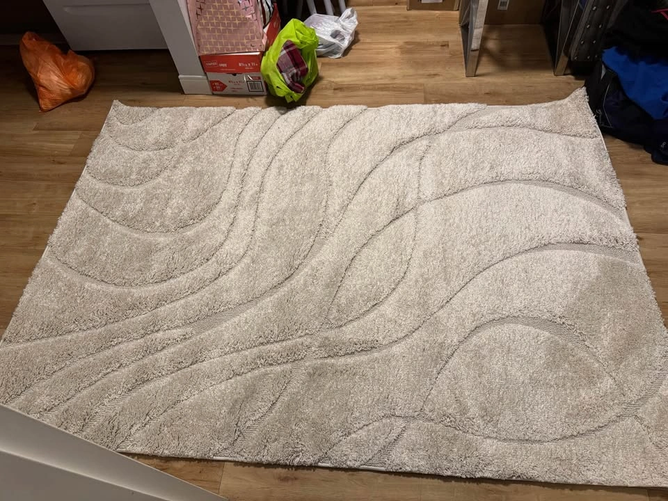 Cream rug carpet brand new - photo 3