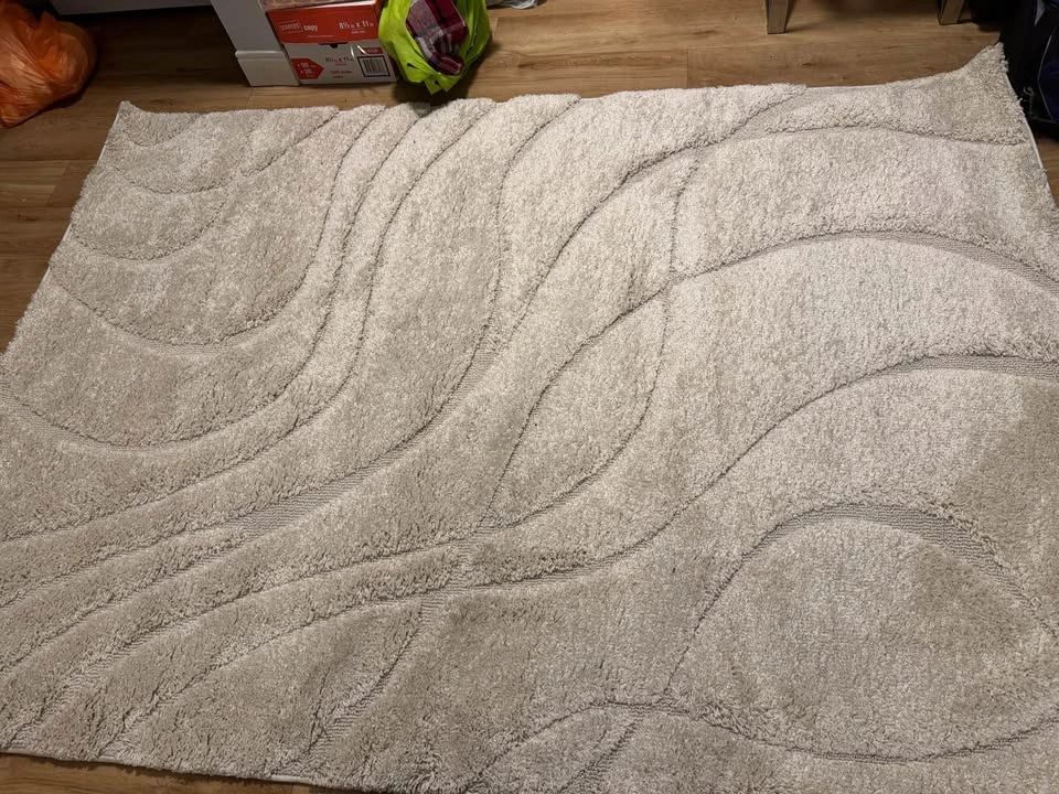 Cream rug carpet brand new - photo 4