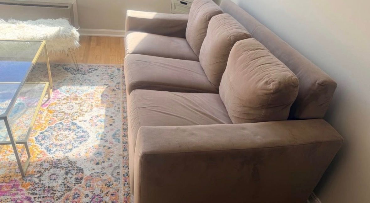 Modern Beige Sleeper Sofa - photo 3