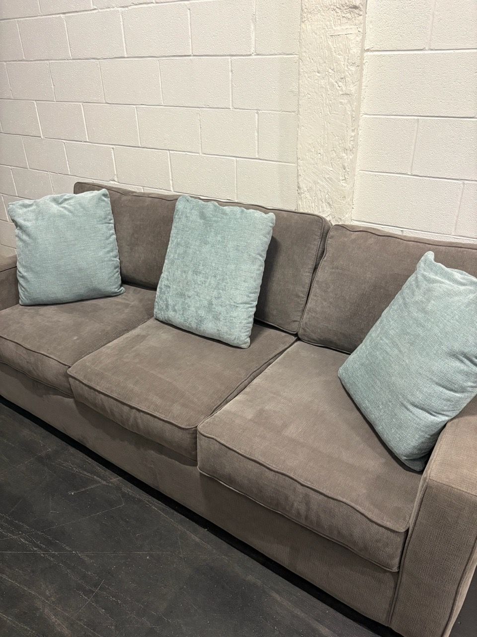 Gray Sleeper sofa