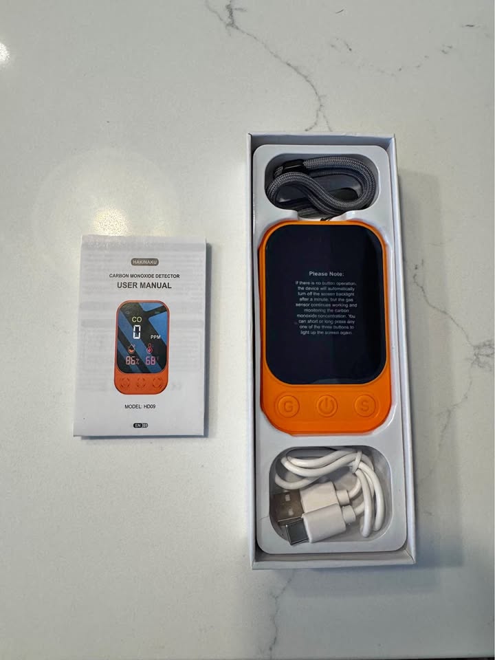 Portable Carbon Monoxide Detector