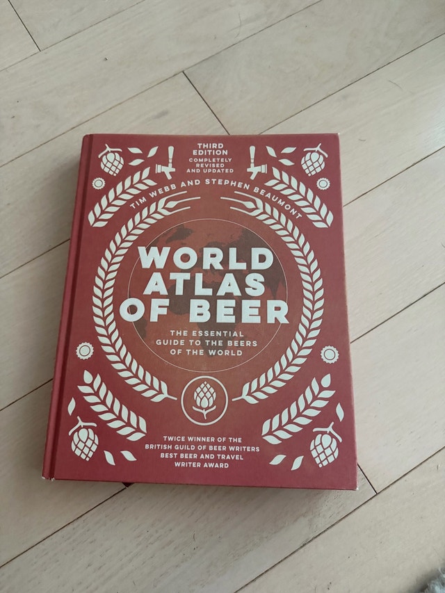 Coffee Table Book – World Atlas of Beer, Hardcover