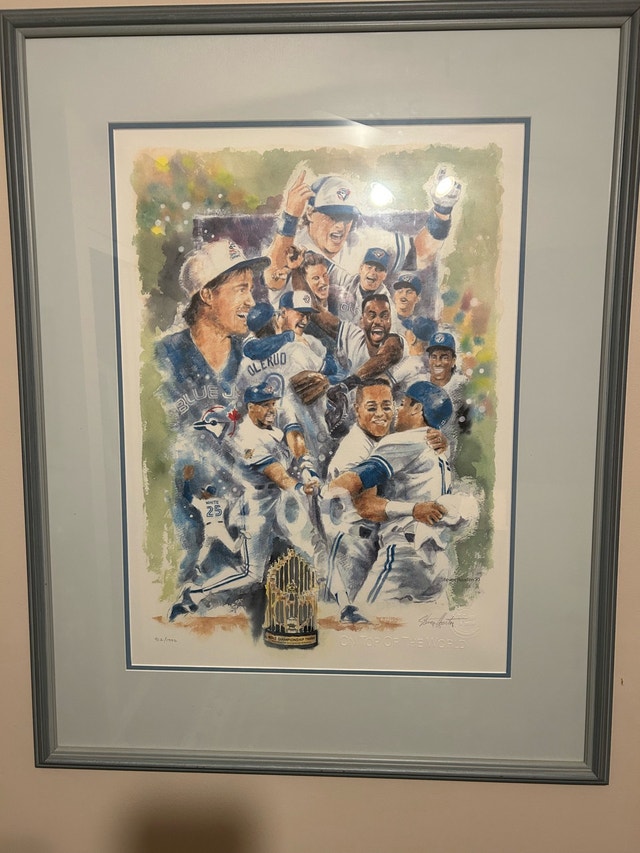 Toronto Blue Jays 1992 World Series Print by Steven Houston