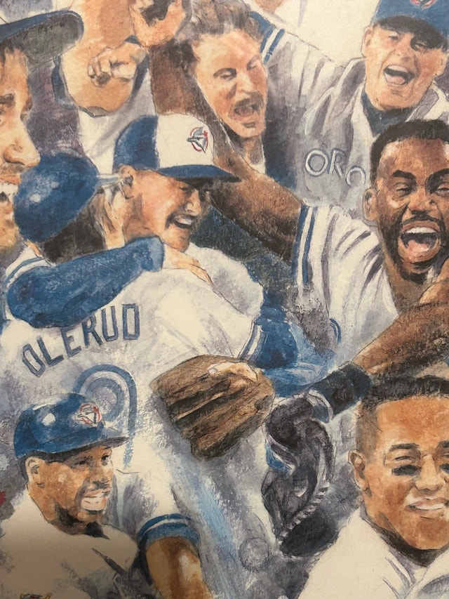 Toronto Blue Jays 1992 World Series Print by Steven Houston - photo 4
