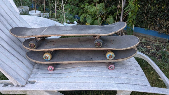 skateboards