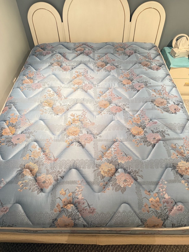 Queen Bedroom Set: Headboard, Nightstand, Mattress, Frame - photo 4