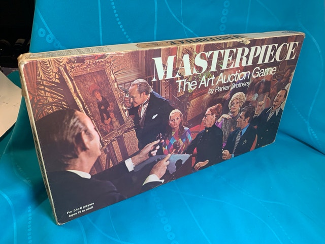 Parker Brothers Masterpiece The Art Auction Game