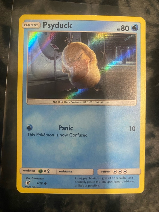 Psyduck 7 16 16R 33 28x7 Pokémon Cards