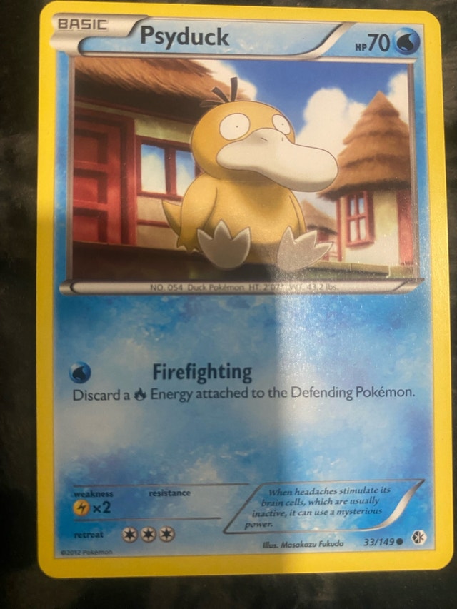 Psyduck 7 16 16R 33 28x7 Pokémon Cards - photo 3