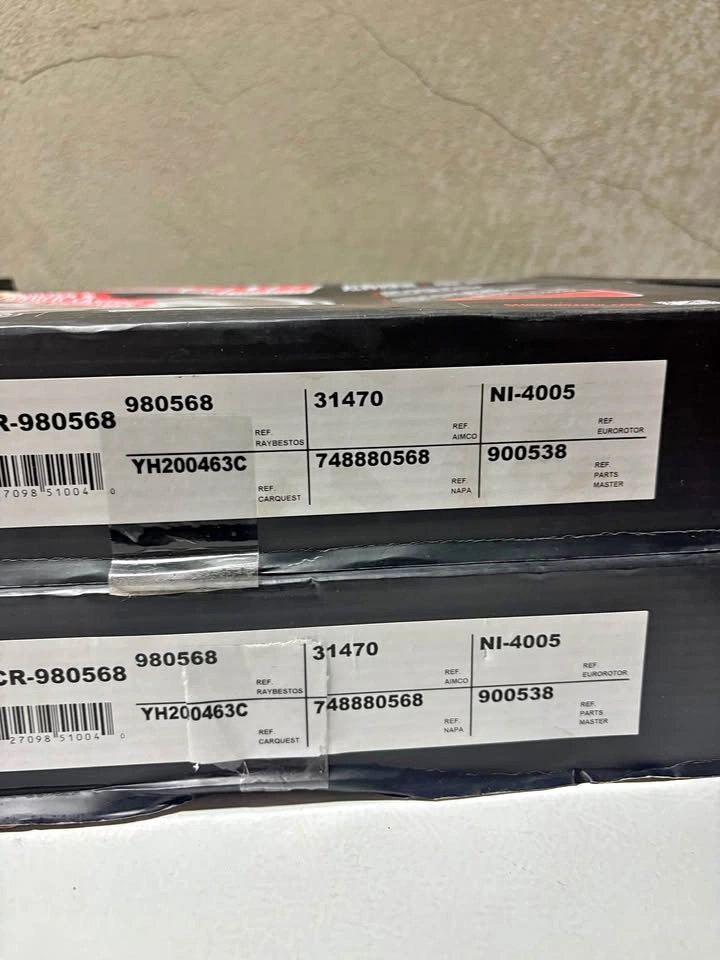 G35/G37 Brake Pads & Rotors