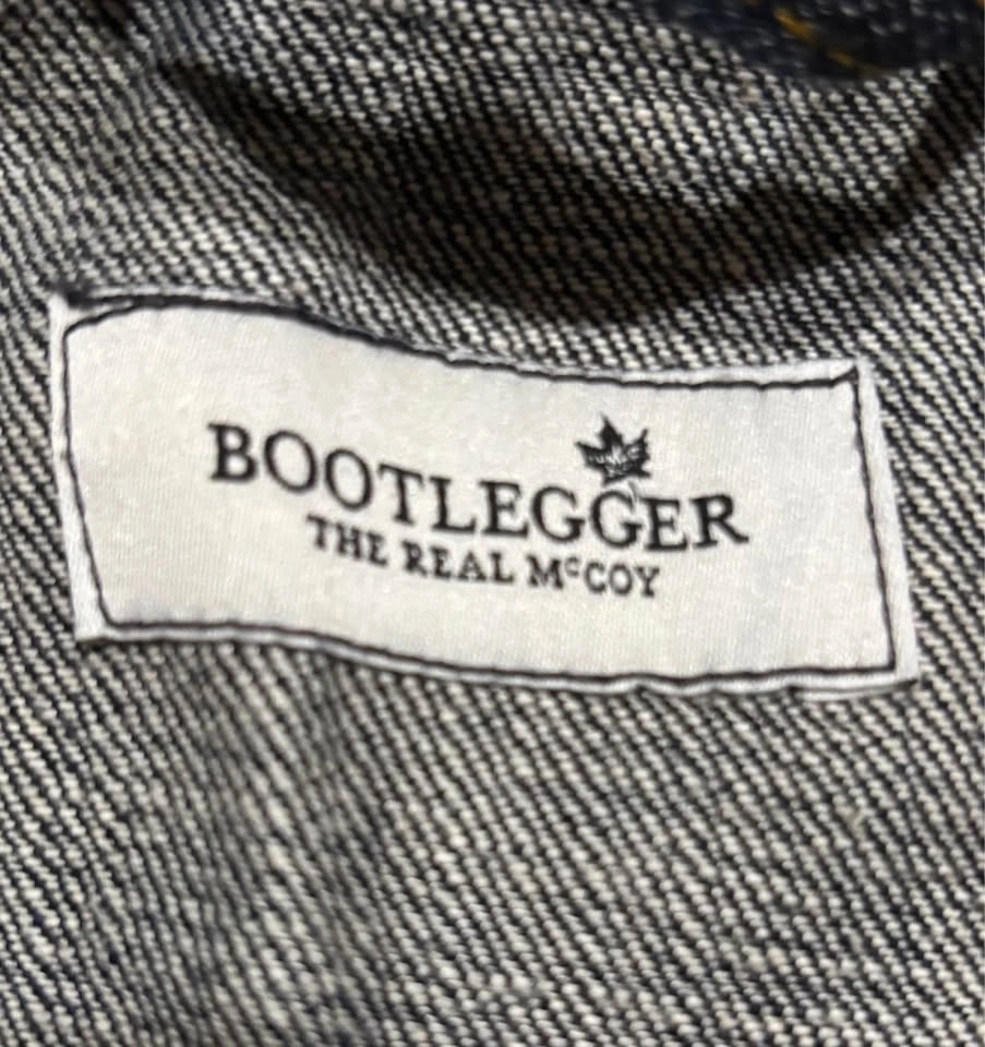 Bootlegger "The Real McCoy" Denim Vest - Size S/P - photo 5
