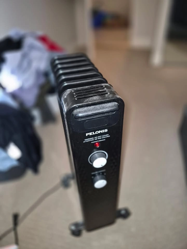 Pelonis Oil-Filled Radiator Heater - Black - photo 2