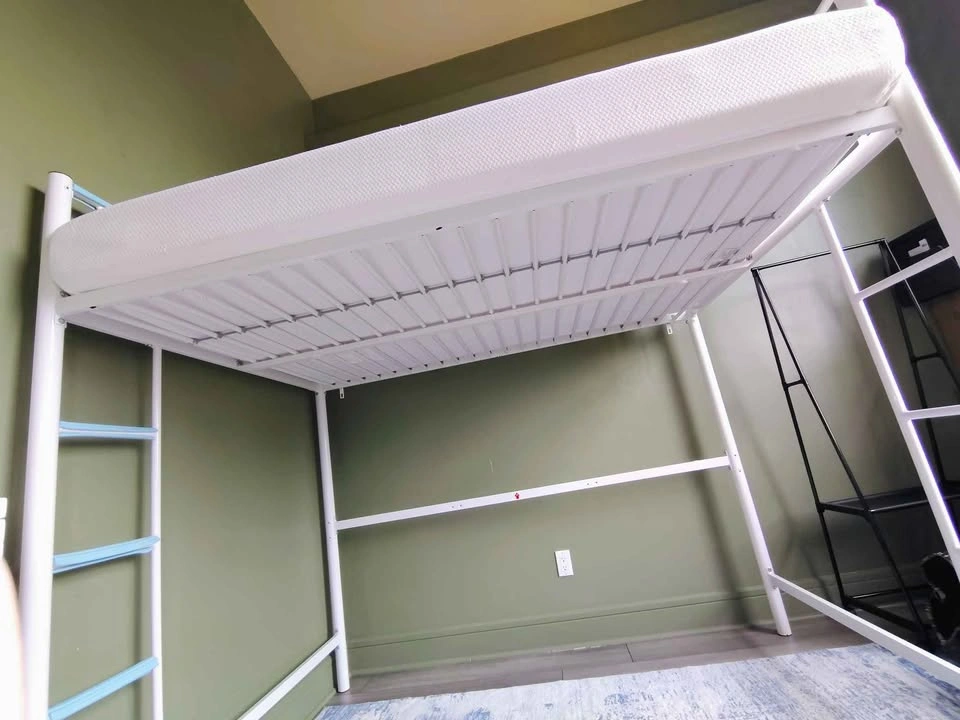 Double Metal Loft Bed bedroom set - photo 3