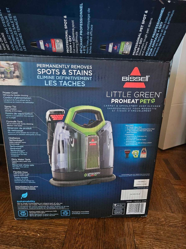 Bissell Little Green ProHeat® Carpet & Upholstery Cleaner - photo 3
