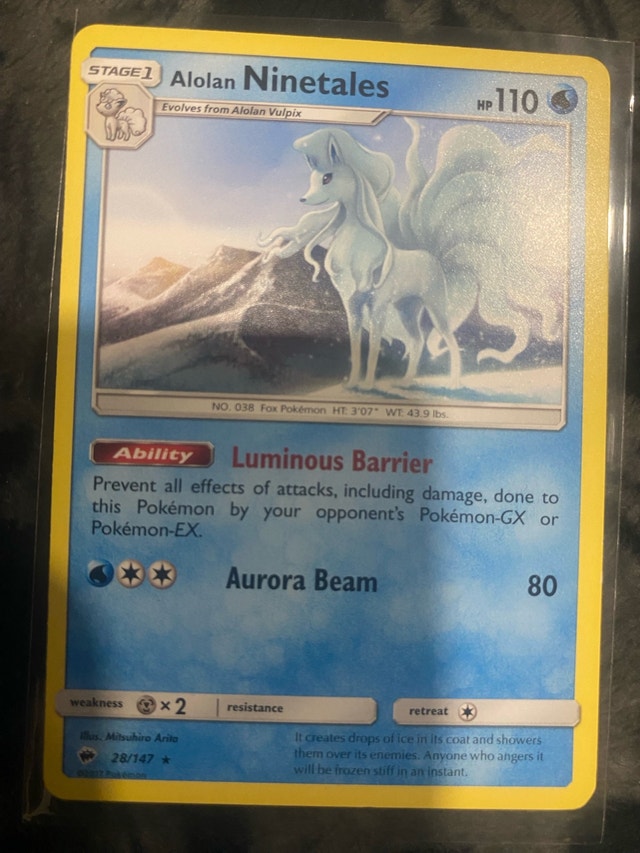 Vaporeon Slowpoke Keldeo Ninetales Pokémon Cards - photo 3