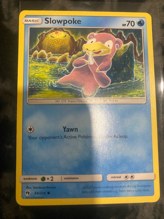 Vaporeon Slowpoke Keldeo Ninetales Pokémon Cards - photo 5