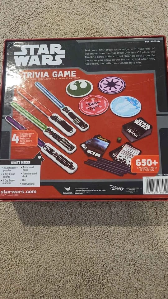Star Wars Trivia Game - photo 3