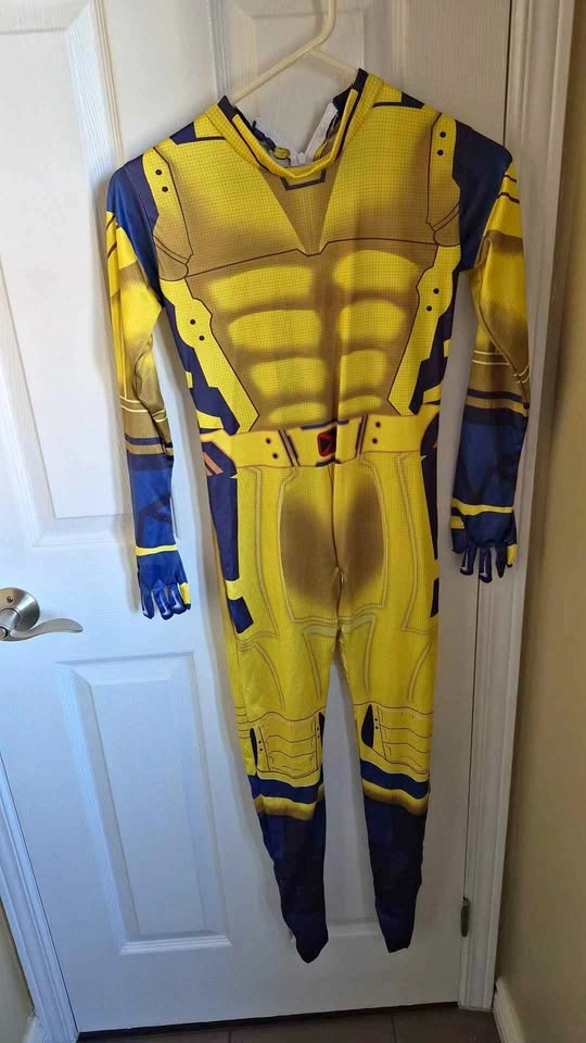 Wolverine Kids Superhero Costume Size 140