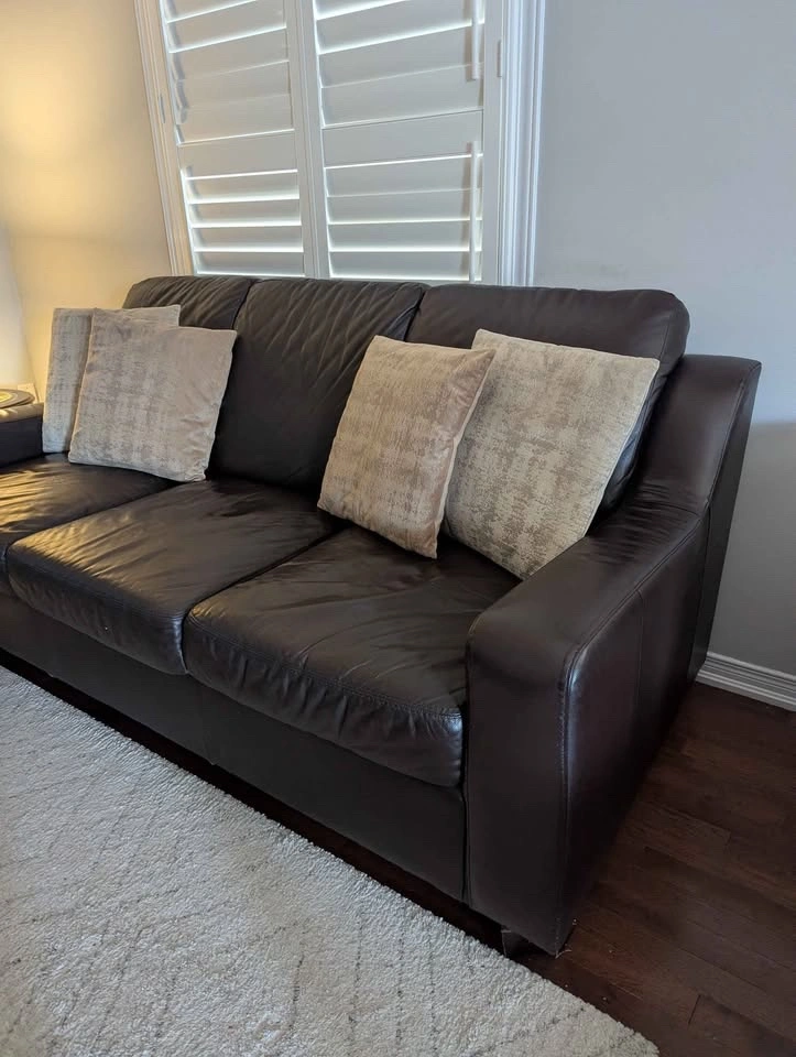 Leather Sofa - photo 2