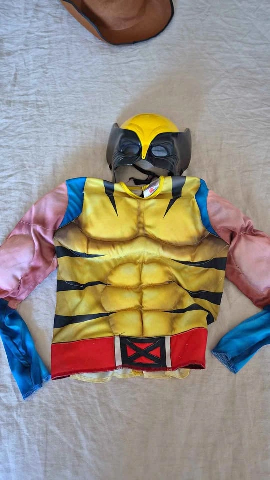 Wolverine Muscle Costume with Mask