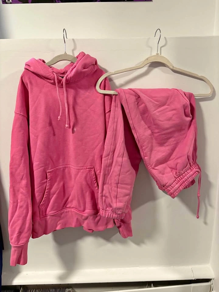 TNA boyfriend sweater and hoodie set