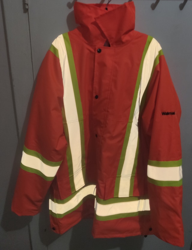 NEW Hi-Vis Safty Winter Parka XL Mens - photo 2