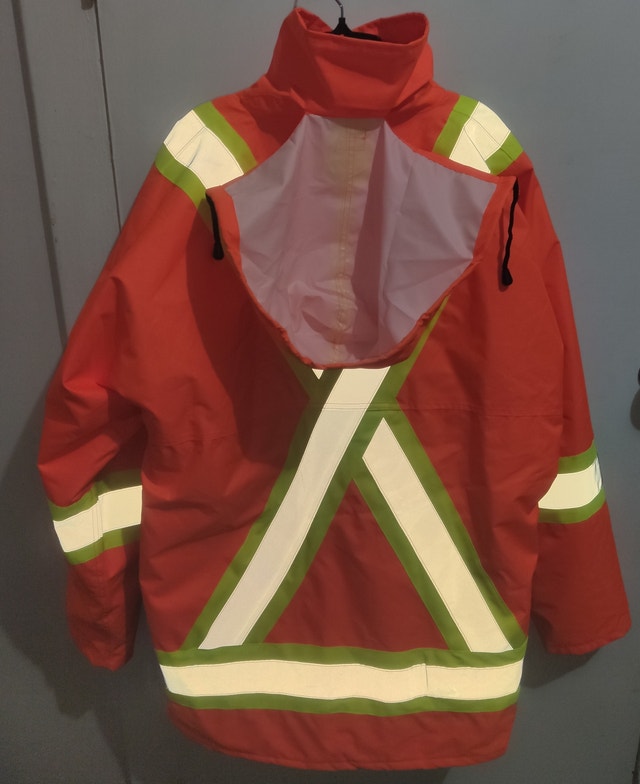 NEW Hi-Vis Safty Winter Parka XL Mens - photo 3