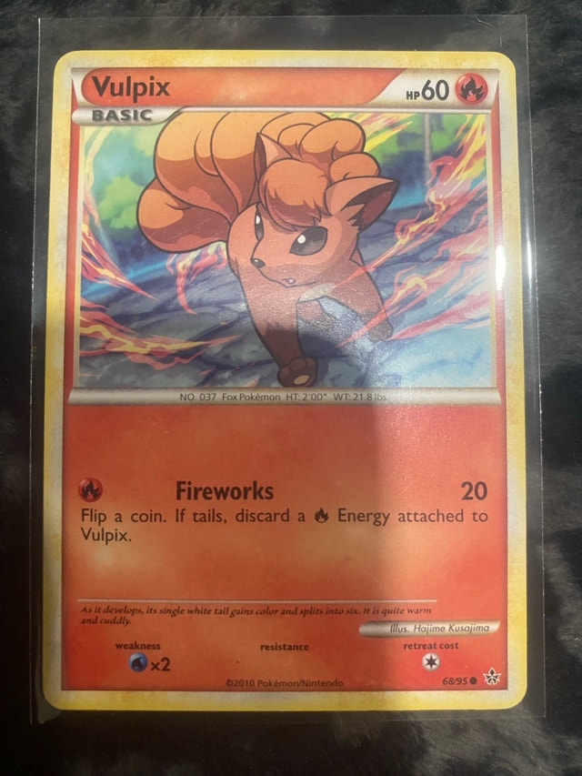 Vulpix Pignite Victini Pokémon Cards - photo 3