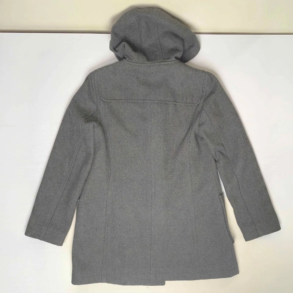 Banana Republic Grey Hooded Duffle Coat - photo 2