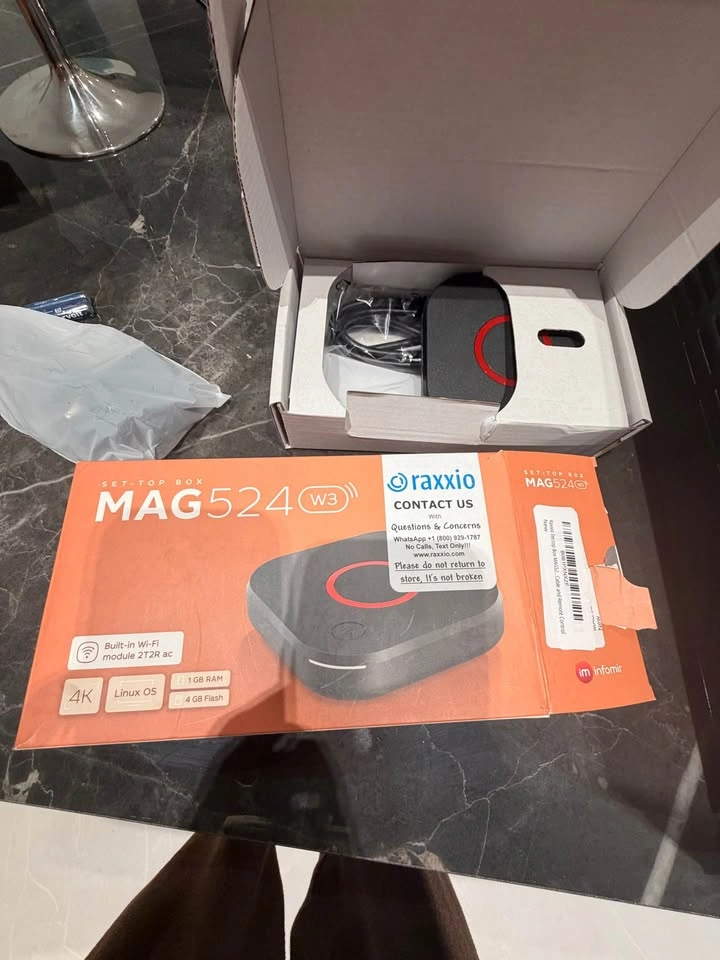 Infomir MAG524w3 4K Set-Top Box /Brand new - photo 4