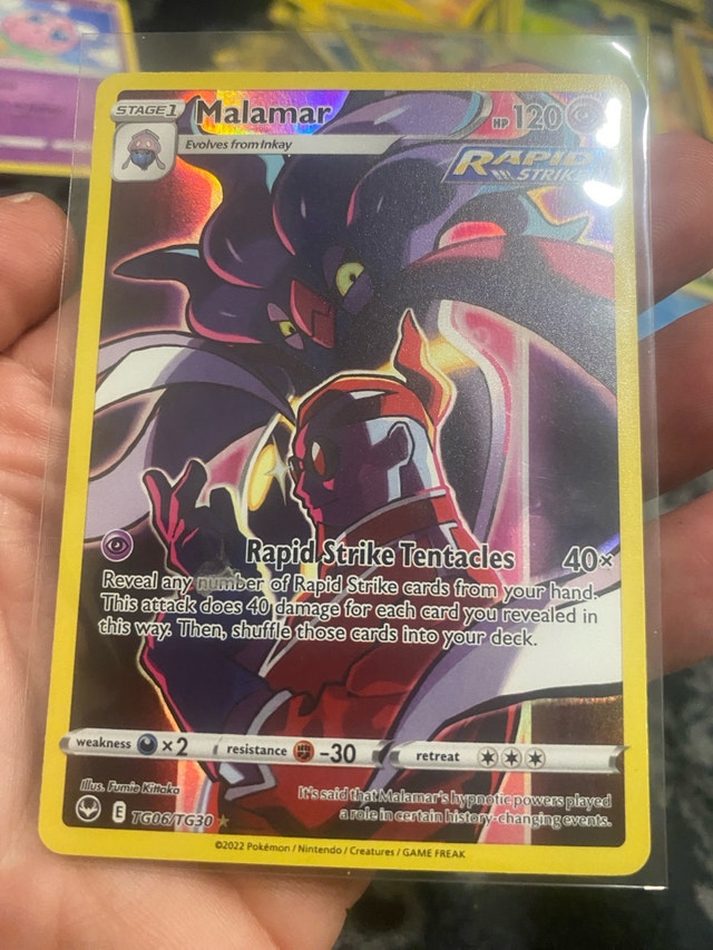 Rhyperior Shroodle Milotic Garganacl Malmar Pokémon Cards - photo 3