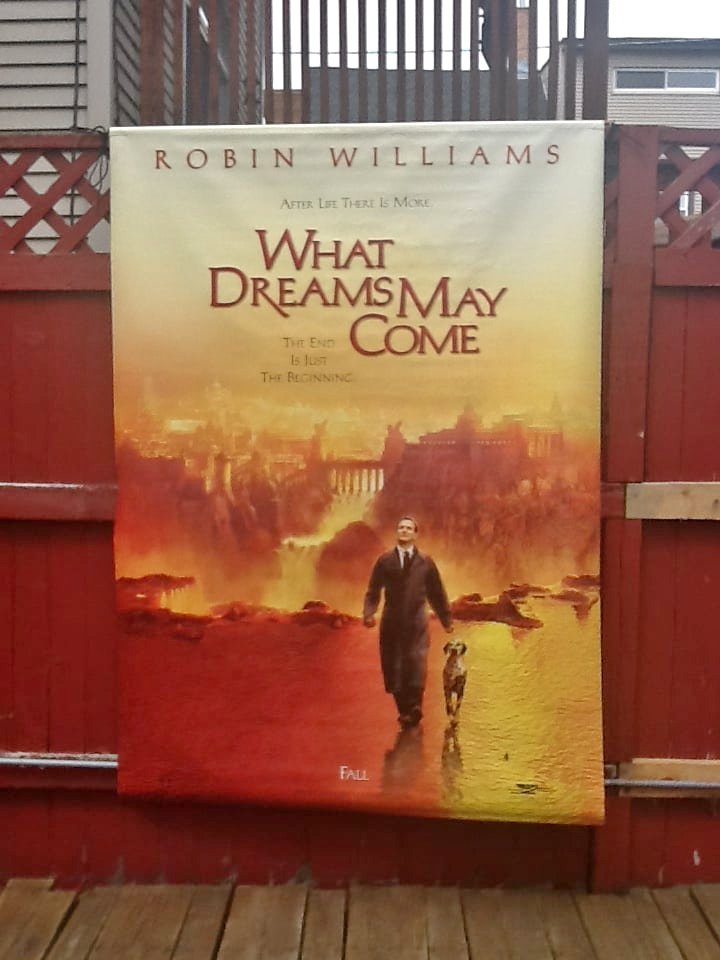 Robin Williams Movie Banner - What Dreams May Come