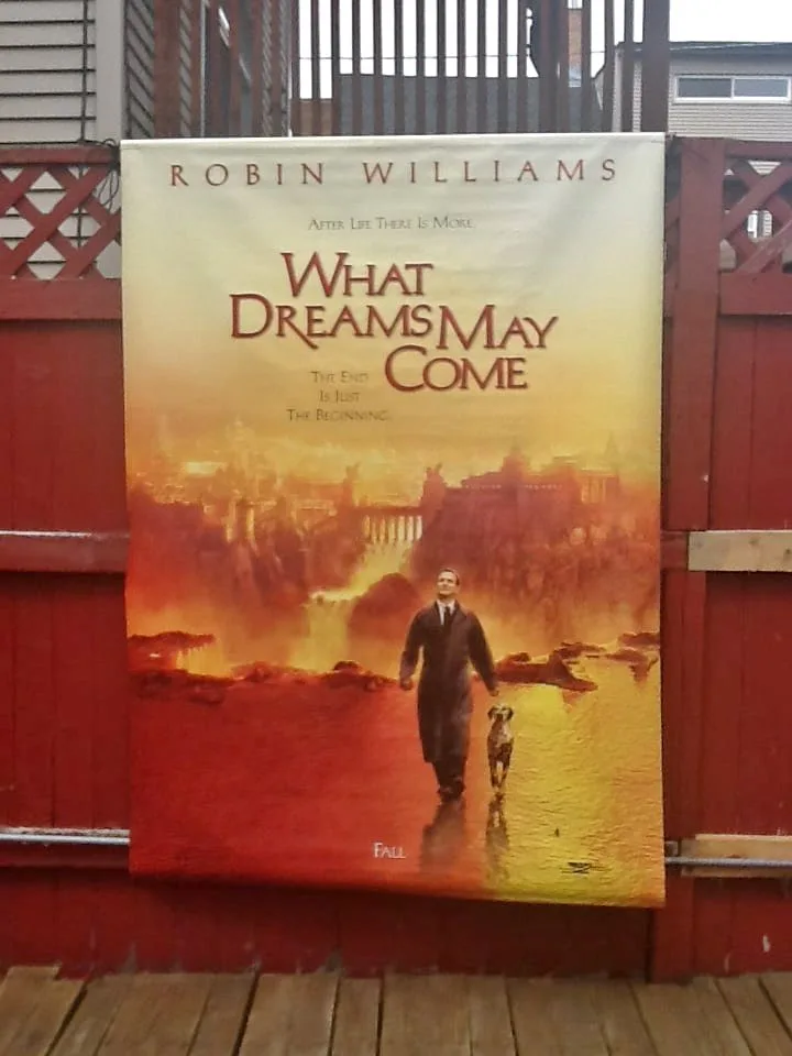 Robin Williams Movie Banner - What Dreams May Come thumbnail
