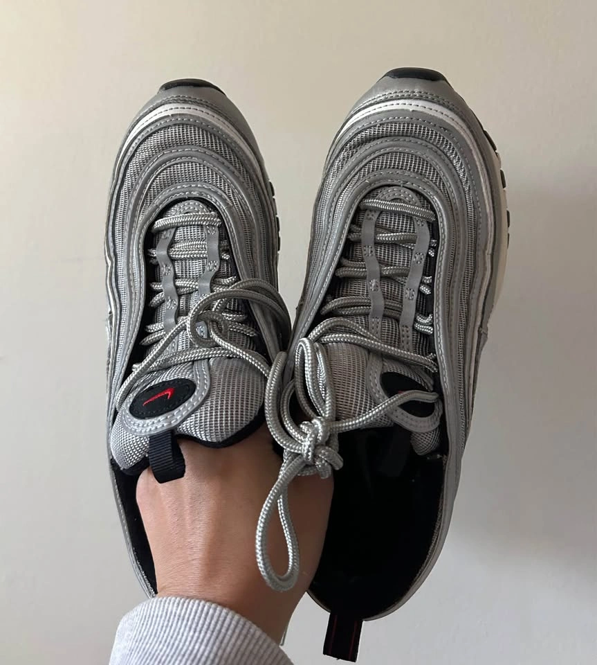 Nike Air Max 97 Silver Red Women’s (as is) 8.5 - photo 2