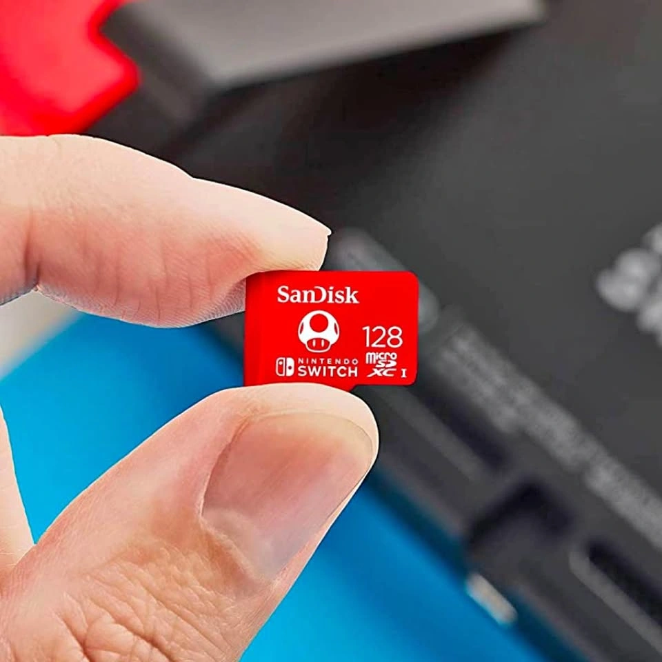 SanDisk 128GB microSDXC Card Officially Licensed for Nintendo Sw