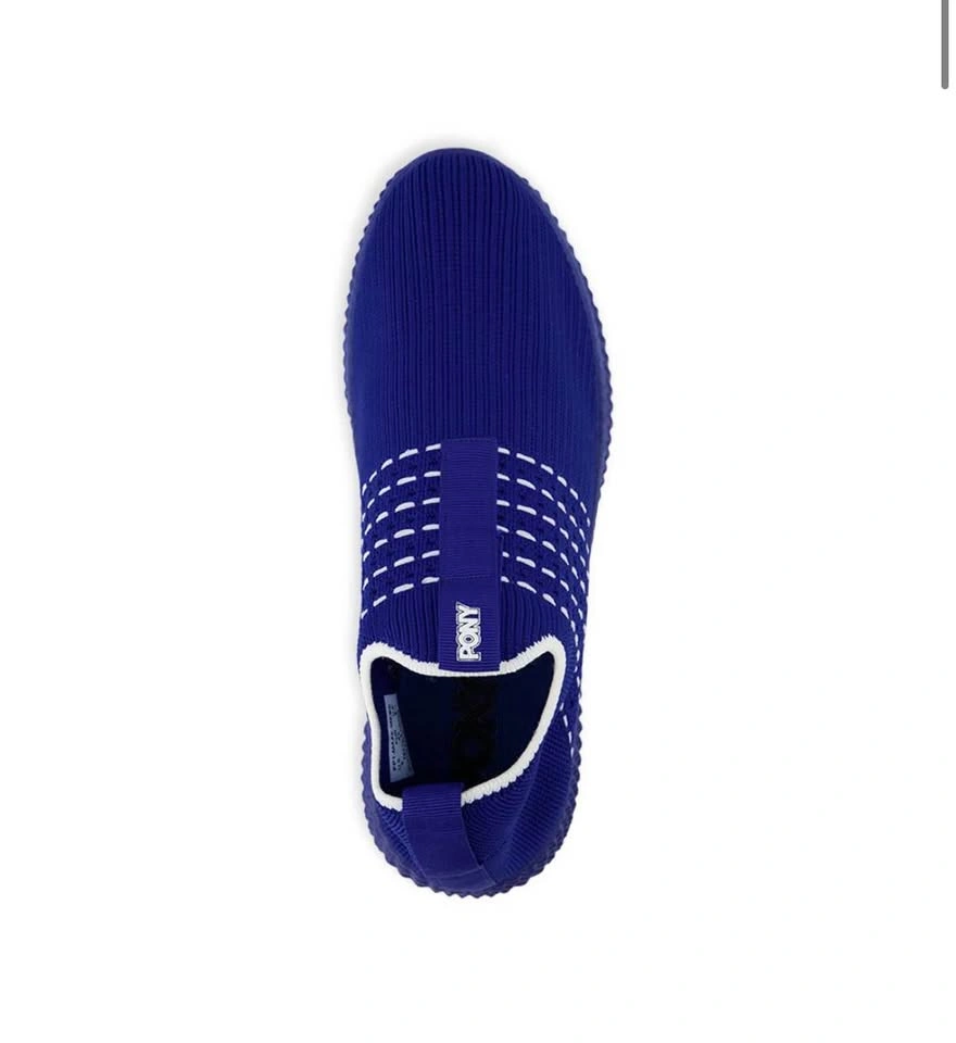 Pony Blue Slip-On Knit Sneakers - Available in Multiple Sizes - photo 3