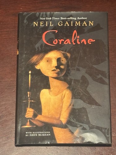 Coraline Neil Gaiman Novel 2002 First Edition Hardcover
