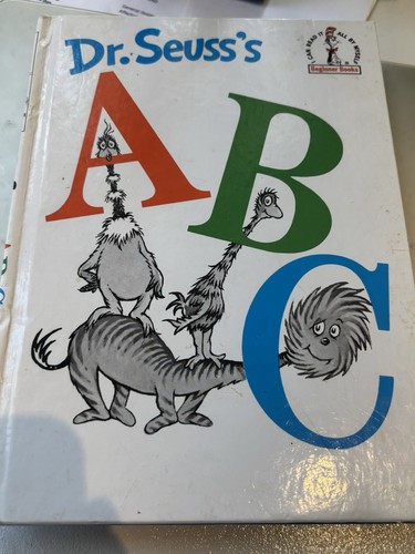 Beginner Books Dr. Seuss's ABC (1963, Hardcover) B-30 1st Ed