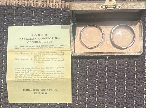 Rondo Parallax Correcting close up lens Sets