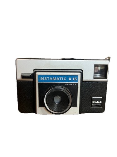 Kodak Instamatic X-15 1970's Vintage Camera With Wrist Strap