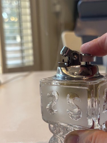 Vintage 1970s Antonio Imperatore Murano Glass Ice Cube Lighter - photo 3