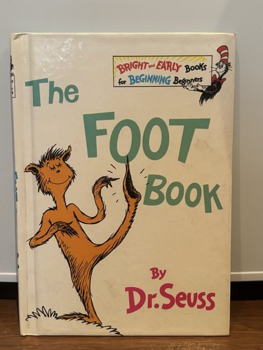Dr. Seuss The Foot Book H/C 1968
