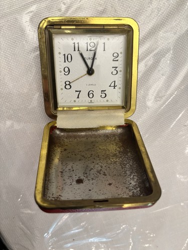 Vintage Travel Alarm Clock, Europe, 1950s - photo 3
