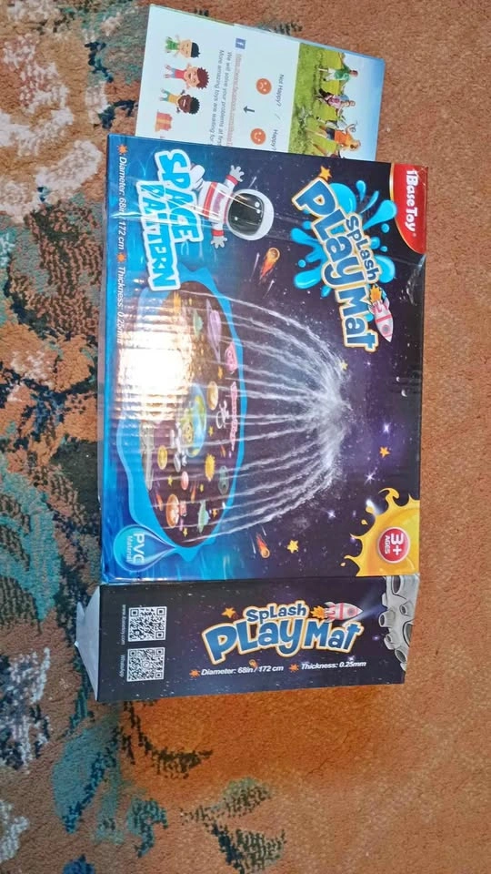 iBase Toy Splash Play Mat Space Pattern