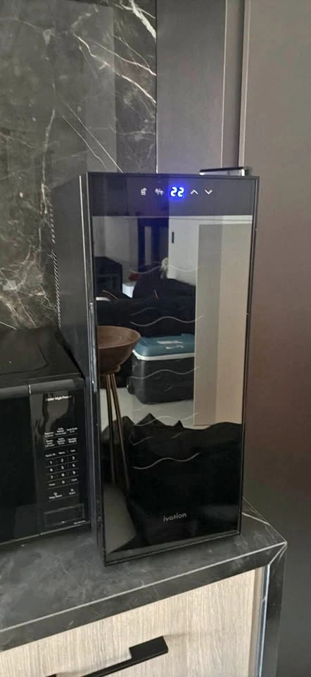 Ivation 12-Bottle Slim Wine Cooler